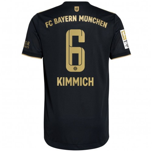 FC Bayern München Dres Joshua Kimmich 6 Gostujući 2021/22 Kratkih Rukava FC Bayern München Dres Joshua Kimmich 6 Gostujući 2021/22 Kratkih Rukava